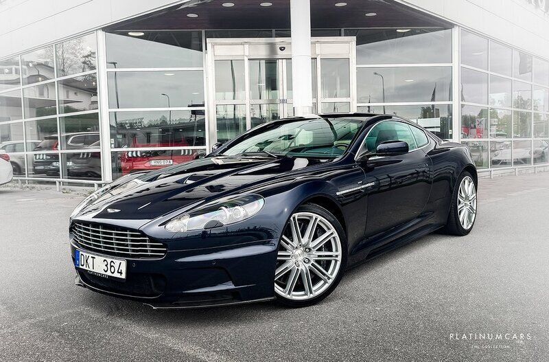 Blå Begagnad 2009 Aston Martin DBS Sportkupé | 1 199 000 kr - Bild 1/4