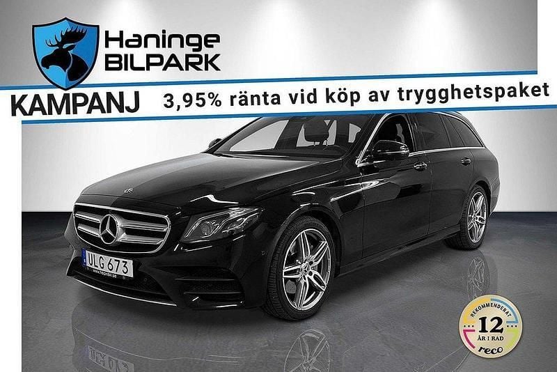 Svart Begagnad 2017 Mercedes E220 AMG Kombi | 334 900 kr (Marknadspris) - Bild 1/2