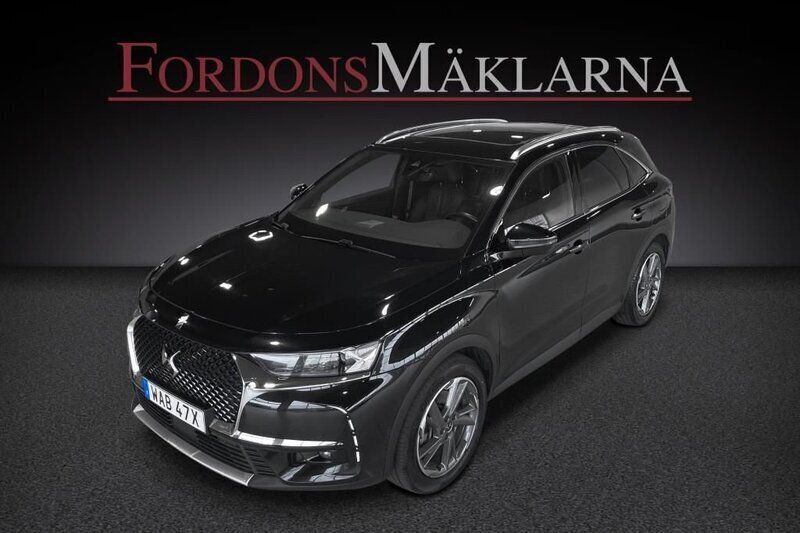 Begagnad DS Automobiles DS7 Crossback Rivoli 200 HK (147 kW) 2022 Svart (svartmetallic) SUV