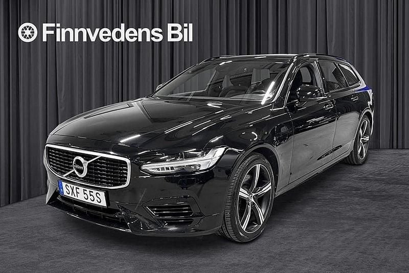 Svart Begagnad 2020 Volvo V90 R-Design Kombi | 339 900 kr (Bra pris) - Bild 1/3