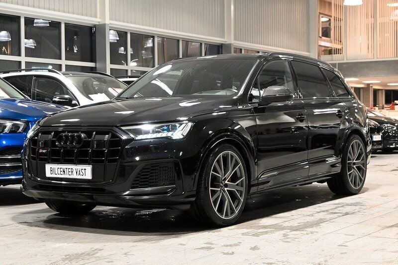 Svart Begagnad 2020 Audi SQ7 Sport SUV | 799 000 kr (Dyr) - Bild 1/4