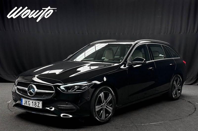 Svart Begagnad 2022 Mercedes C200 Avantgarde Kombi | 379 800 kr (Superpris) - Bild 1/3