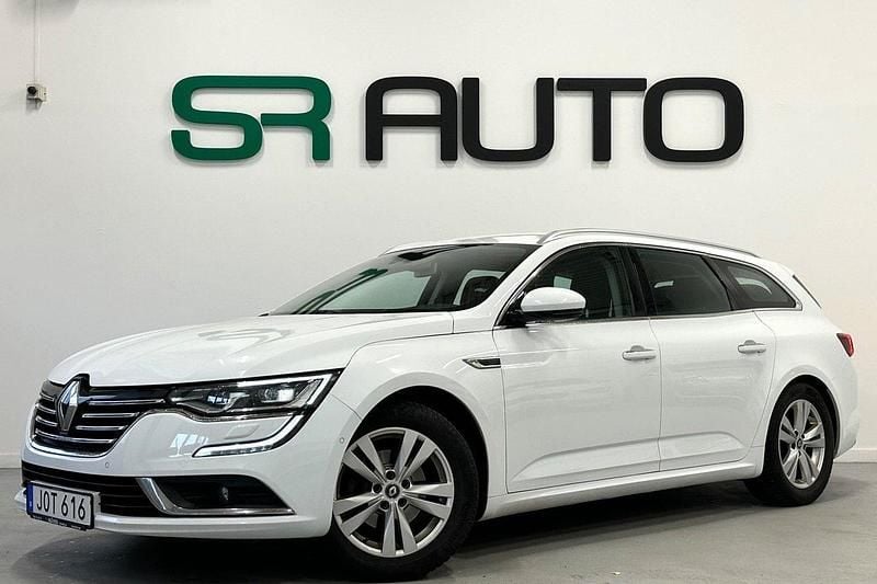 Vit Begagnad 2016 Renault Talisman GrandTour Kombi | 129 900 kr (Marknadspris) - Bild 1/4