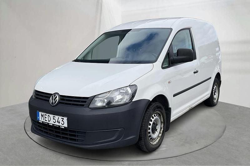 Begagnad VW Caddy 102 HK (75 kW) 2012 Vit Minibuss