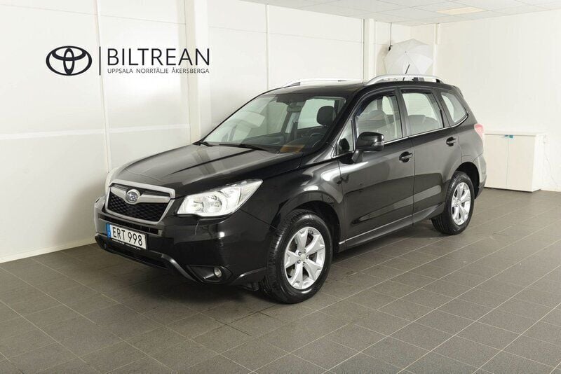 Svart Begagnad 2014 Subaru Forester XE SUV | 159 800 kr (Bra pris) - Bild 1/4
