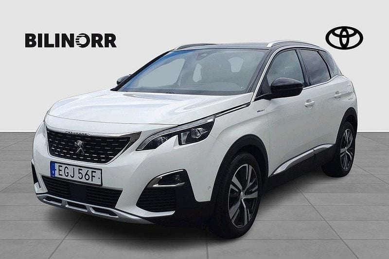 Vit Begagnad 2020 Peugeot 3008 GT SUV | 229 900 kr (Bra pris) - Bild 1/4