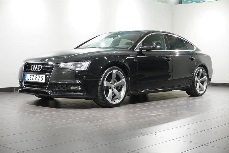Svart Begagnad 2015 Audi A5 Sport Sportkupé | 179 800 kr - Bild 1/4