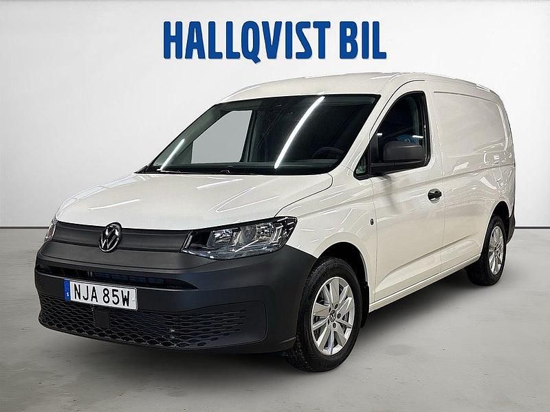 Vit Ny 2025 VW Caddy Maxi Minibuss | 349 900 kr (Superpris) - Bild 1/4