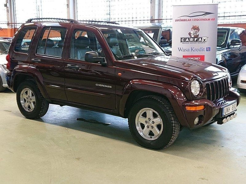 Såld Jeep Cherokee 3.7 V6 4WD 204h., begagnad 2004, 10 500