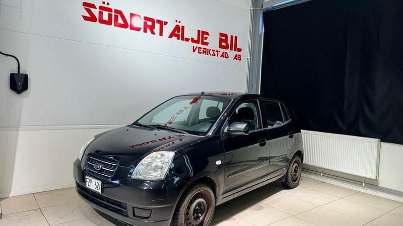Svart Begagnad 2007 Kia Picanto Halvkombi | 29 900 kr (Marknadspris) - Bild 1/4
