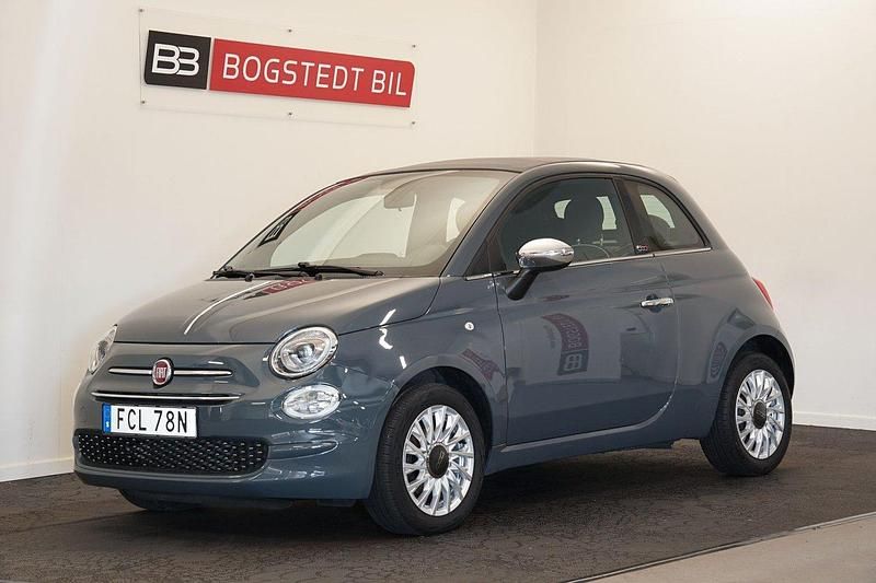 Grå Begagnad 2019 Fiat 500C Lounge Cab | 149 000 kr (Lite dyr) - Bild 1/4