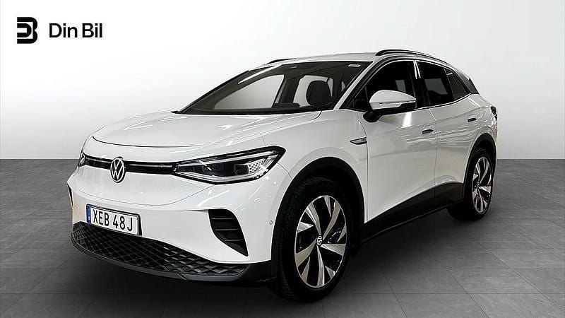 Vit Begagnad 2023 VW ID.4 Pro SUV | 419 900 kr - Bild 1/4