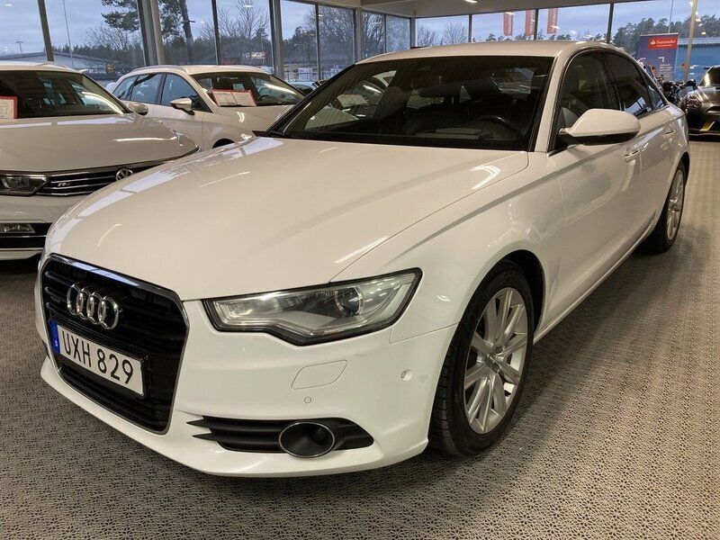 Vit Begagnad 2011 Audi A6 Comfort Sedan | 129 900 kr (Marknadspris) - Bild 1/4