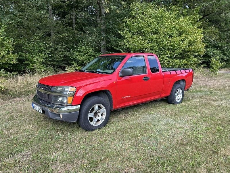 Röd Begagnad 2005 Chevrolet Colorado Pickup | 40 000 kr - Bild 1/4