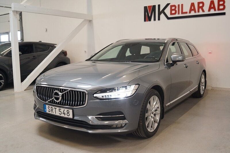 Grå Begagnad 2016 Volvo V90 Inscription Kombi | 224 900 kr (Bra pris) - Bild 1/4