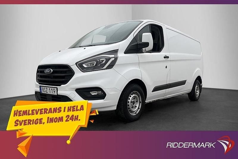 Vit Begagnad 2020 Ford Transit Custom Pickup | 239 900 kr - Bild 1/3