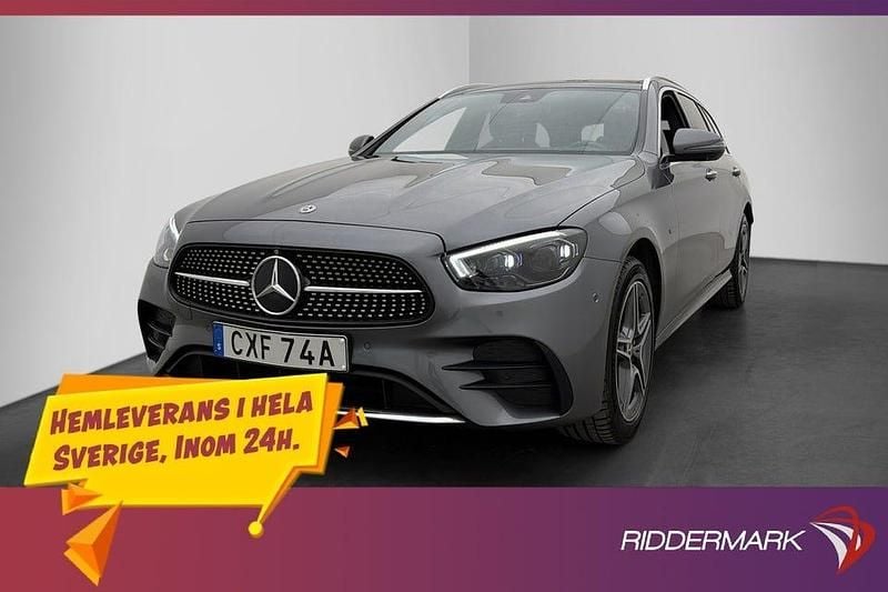 Grå Begagnad 2021 Mercedes E300 AMG Kombi | 384 800 kr (Marknadspris) - Bild 1/3