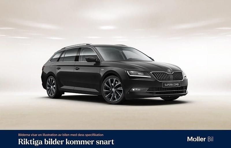 Svart Begagnad 2019 Skoda Superb LAURIN & KLEMENT Kombi | 199 900 kr (Lite dyr) - Bild 1/4