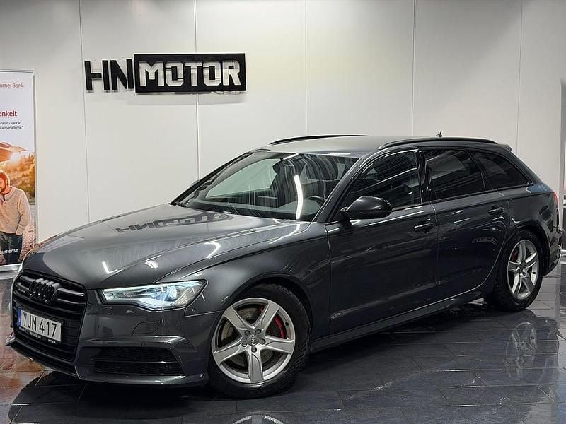 Mörkgrå Begagnad 2015 Audi A6 Competition Kombi | 239 900 kr (Marknadspris) - Bild 1/4