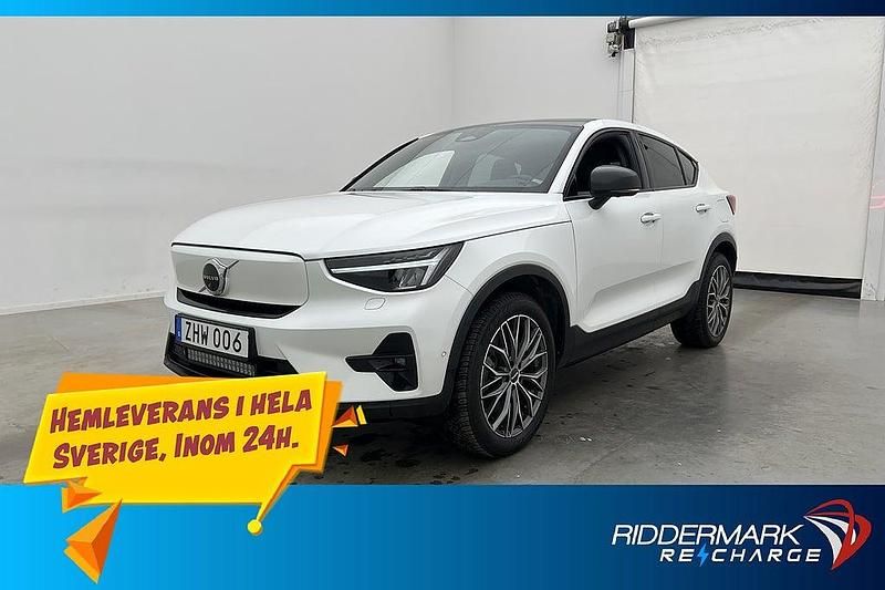 Vit Begagnad 2022 Volvo C40 Ultimate SUV | 344 800 kr (Marknadspris) - Bild 1/3