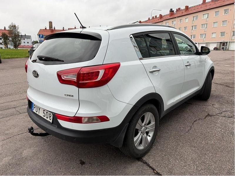 Vit Begagnad 2013 Kia Sportage EX SUV | 73 000 kr (Bra pris) - Bild 1/4