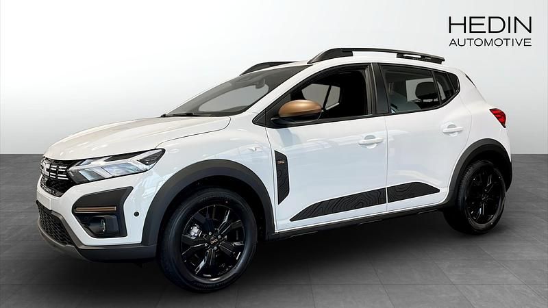 Vit (white) Ny 2025 Dacia Sandero Extreme Halvkombi | 249 900 kr (Dyr) - Bild 1/4