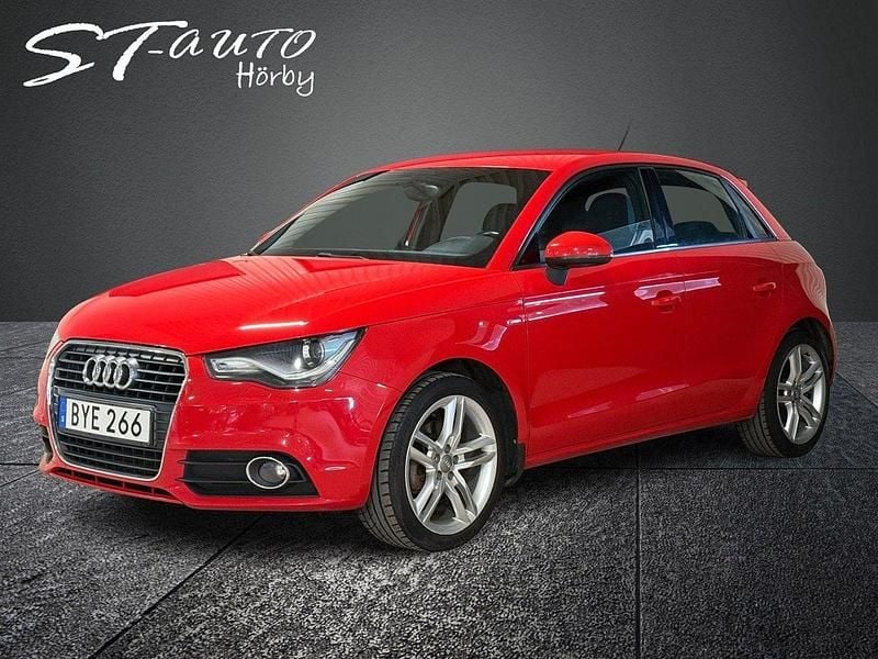 Röd Begagnad 2014 Audi A1 Sportback S-Line Halvkombi | 119 900 kr - Bild 1/4