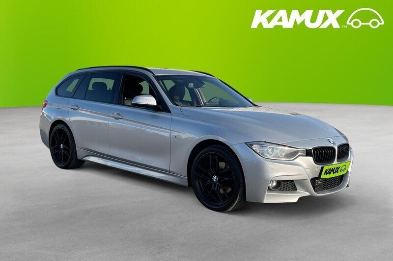 Silver/grå Begagnad 2015 BMW 320 Shadowline Kombi | 164 800 kr (Marknadspris) - Bild 1/4