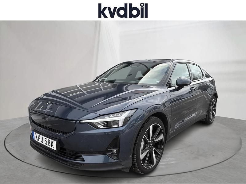 Blå Begagnad 2024 Polestar 2 Long Range Dual motor Halvkombi | 380 000 kr (Marknadspris) - Bild 1/3