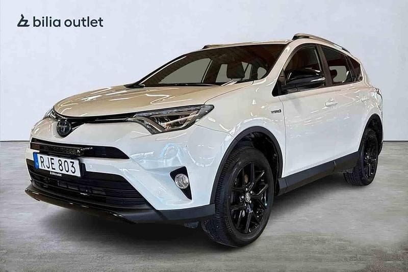 Vit Begagnad 2018 Toyota RAV4 Hybrid SUV | 274 900 kr (Bra pris) - Bild 1/1