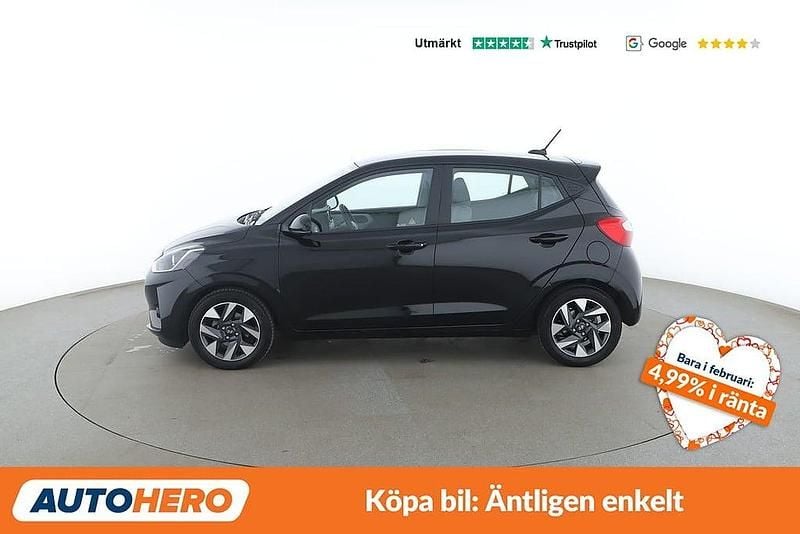 Begagnad Hyundai i10 Prime 68 HK (50 kW) 2023 Svart Halvkombi