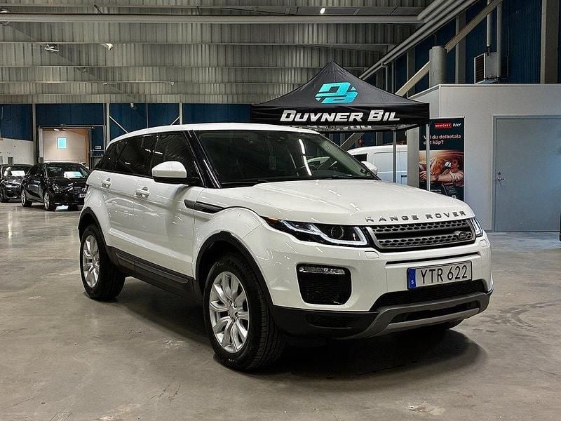 Vit Begagnad 2018 Land Rover Range Rover evoque SUV | 229 900 kr (Marknadspris) - Bild 1/4
