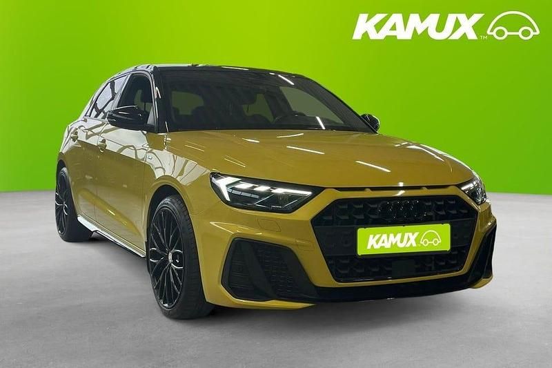 Gul Begagnad 2019 Audi A1 Sportback S-Line Halvkombi | 229 700 kr (Marknadspris) - Bild 1/4