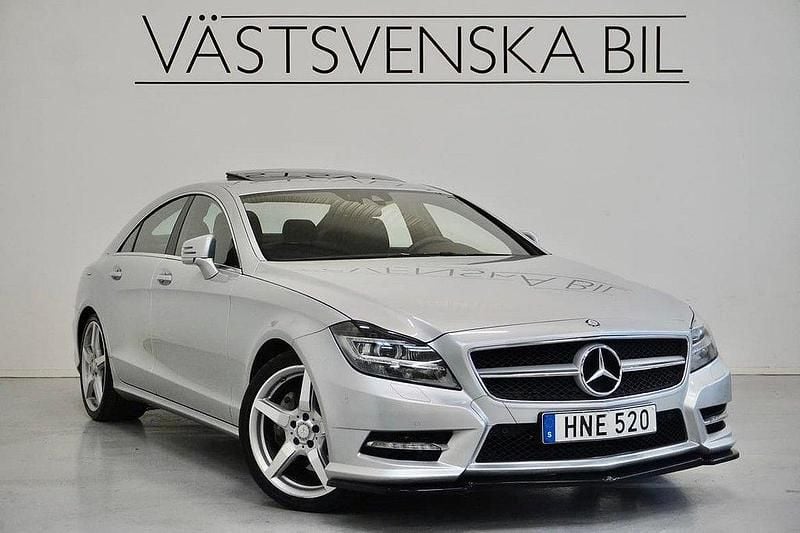 Silver Begagnad 2014 Mercedes CLS350 AMG Sportkupé | 259 000 kr (Marknadspris) - Bild 1/4