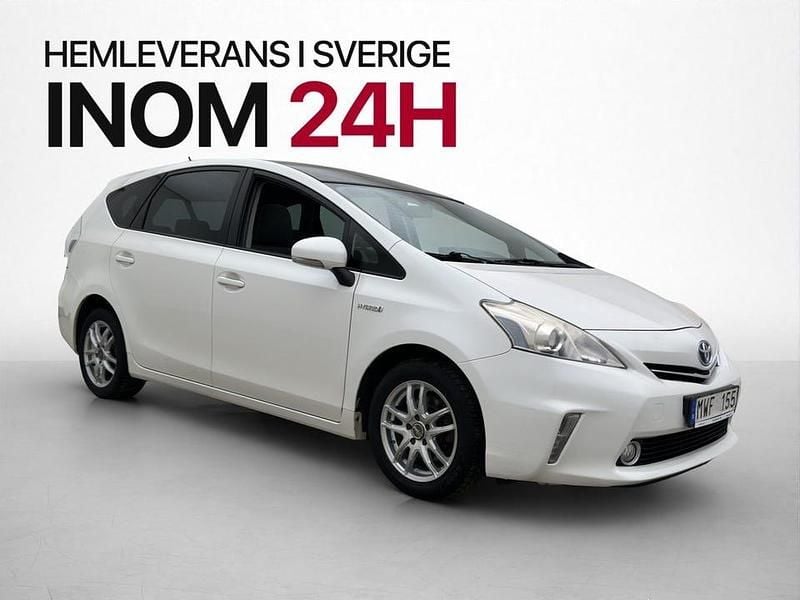 Begagnad Toyota Prius+ 136 HK (100 kW) 2012 Vit Minibuss