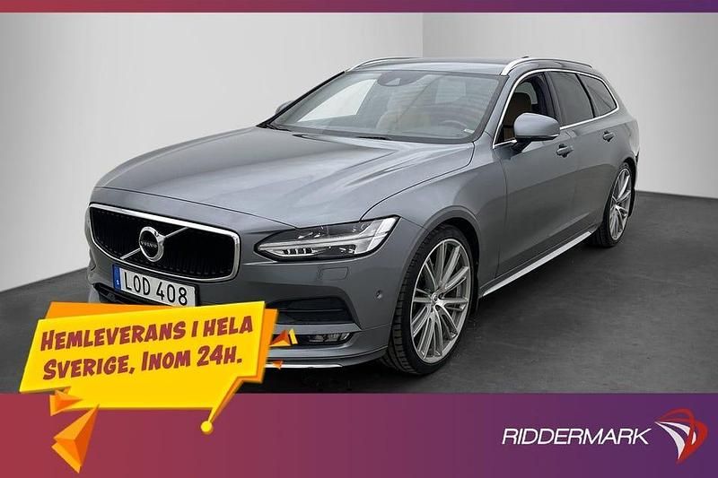 Grå Begagnad 2016 Volvo V90 Momentum Kombi | 239 800 kr (Marknadspris) - Bild 1/3