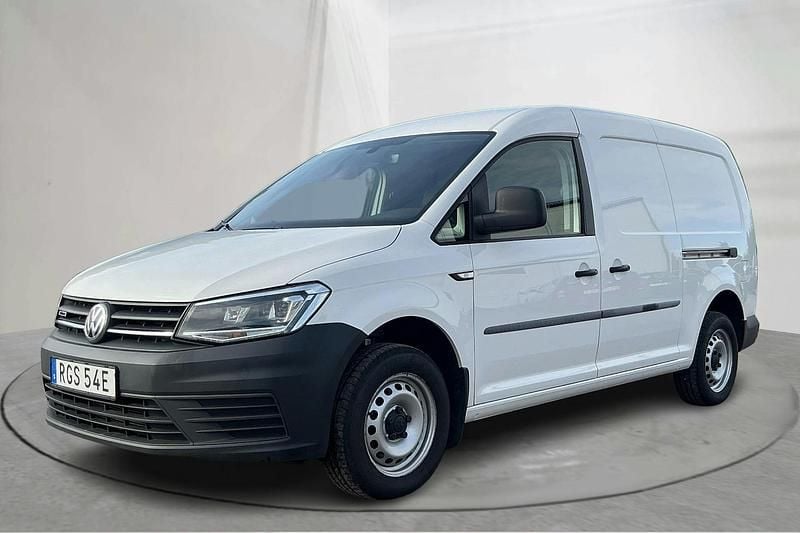 Vit Begagnad 2020 VW Caddy Minibuss | 155 000 kr (Superpris) - Bild 1/4