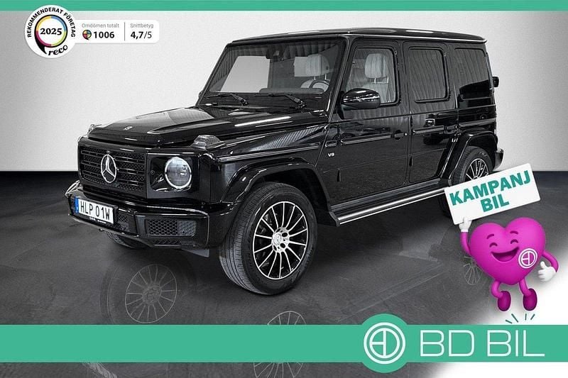 Svart (obsidian black metallic) Begagnad 2018 Mercedes G500 AMG SUV | 1 179 000 kr - Bild 1/2