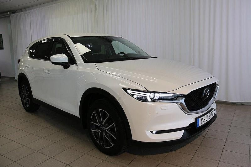 Vit Begagnad 2018 Mazda CX-5 SUV | 219 000 kr (Marknadspris) - Bild 1/4