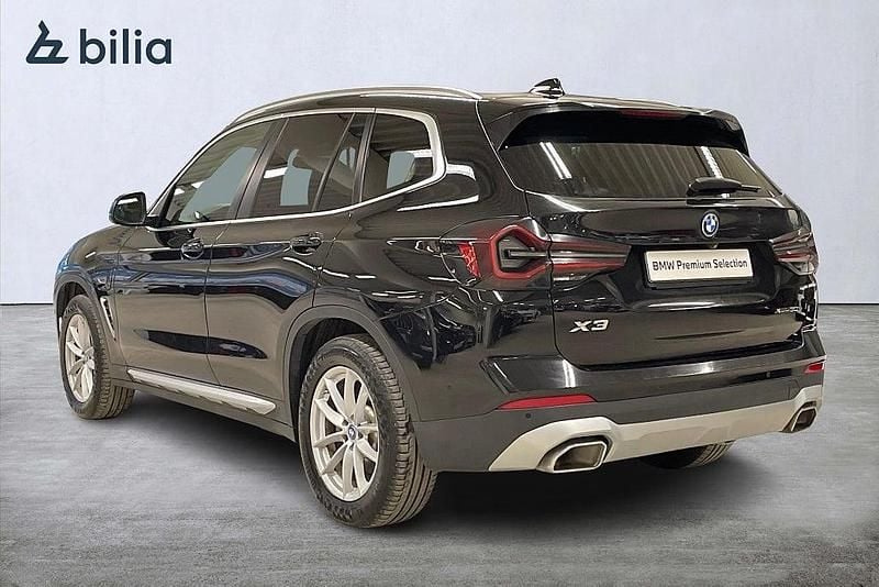 Begagnad BMW X3 184 HK (135 kW) 2022 Svart SUV