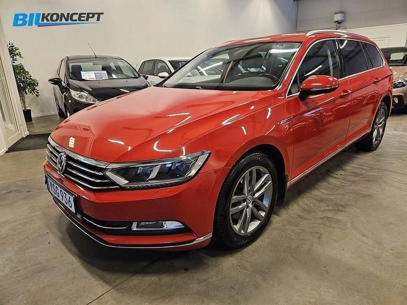 Begagnad VW Passat GT 190 HK (139 kW) 2018 Röd Kombi