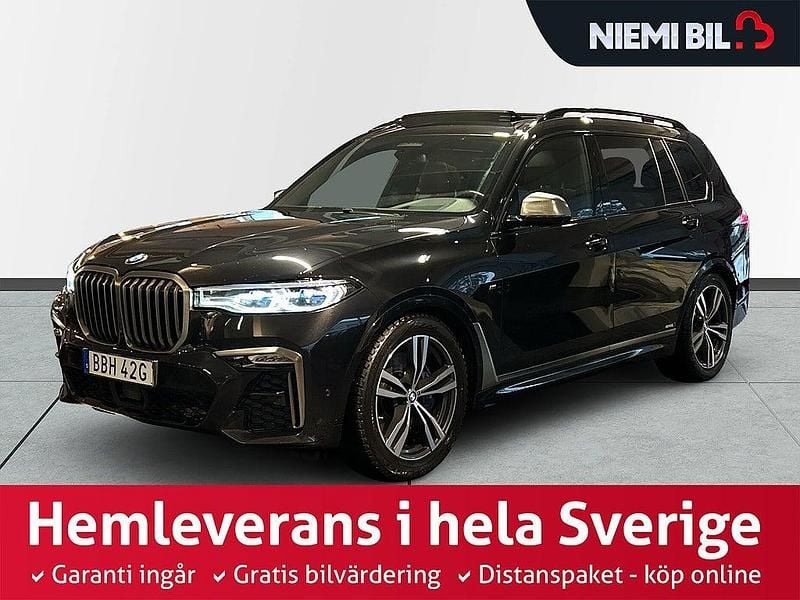 Begagnad BMW X7 400 HK (294 kW) 2020 Svart SUV