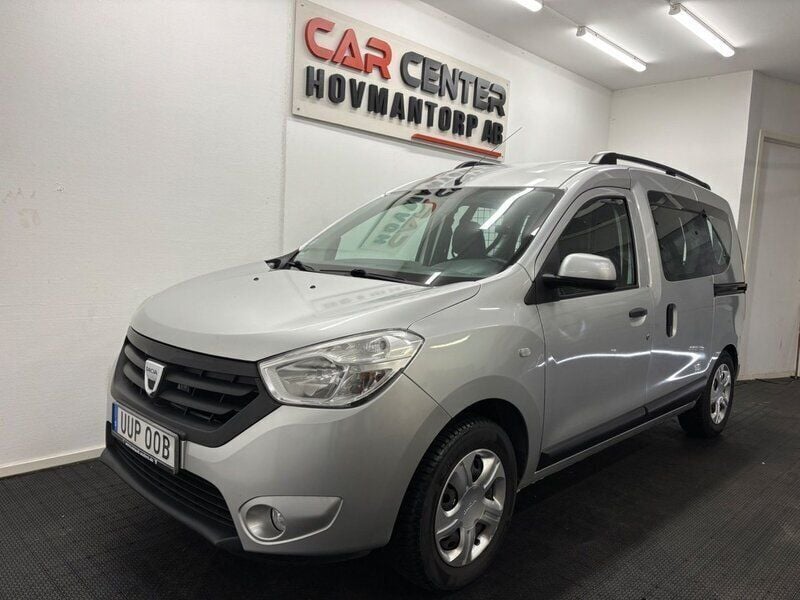 Silver Begagnad 2013 Dacia Dokker Van | 49 900 kr - Bild 1/4