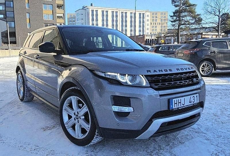 Begagnad Land Rover Range Rover evoque 190 HK (139 kW) 2014 Grå med svarta detaljer SUV