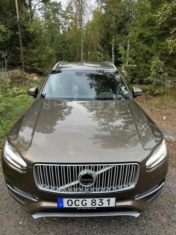 Brun Begagnad 2017 Volvo XC90 Inscription SUV | 270 000 kr (Superpris) - Bild 1/4