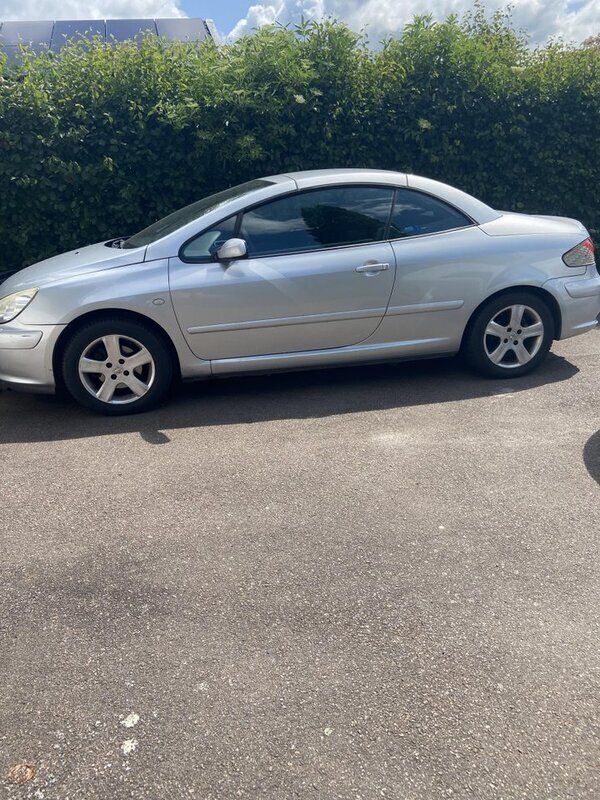 Grå Begagnad 2004 Peugeot 307 CC Cab | 19 000 kr (Superpris) - Bild 1/2