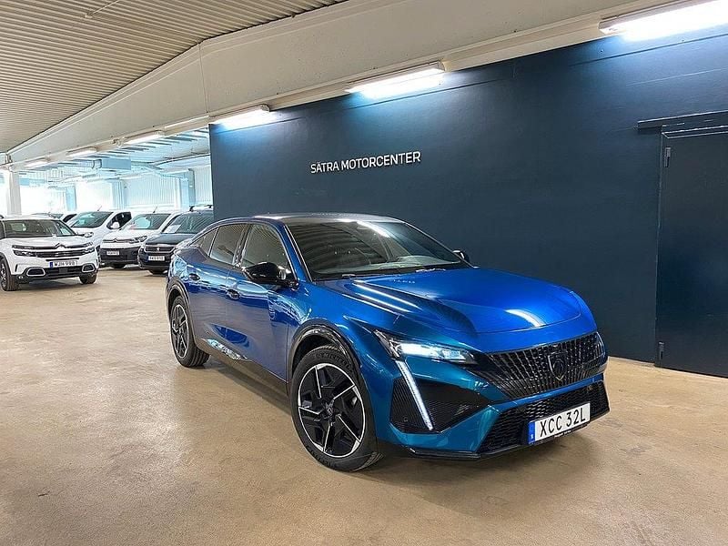 Blå Begagnad 2024 Peugeot 408 GT GT SUV | 344 900 kr (Dyr) - Bild 1/4