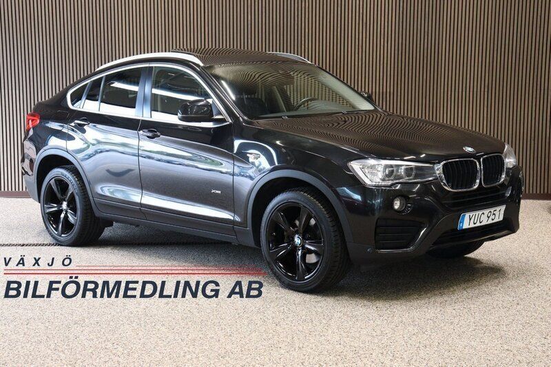 Svart Begagnad 2017 BMW X4 Comfort Edition SUV | 279 000 kr (Bra pris) - Bild 1/4