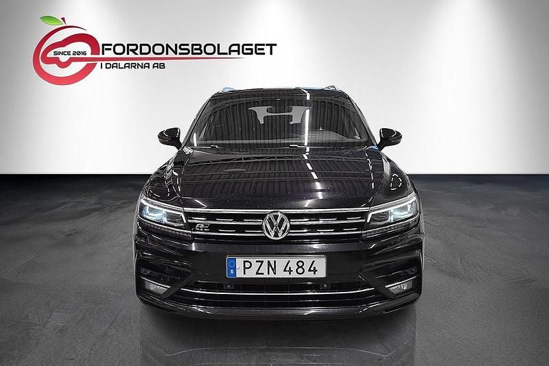 Begagnad VW Tiguan Allspace R-line 190 HK (139 kW) 2018 Svart SUV