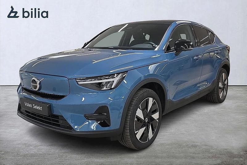 Blå Begagnad 2024 Volvo EC40 Single Motor Extended Range SUV | 419 000 kr (Marknadspris) - Bild 1/3